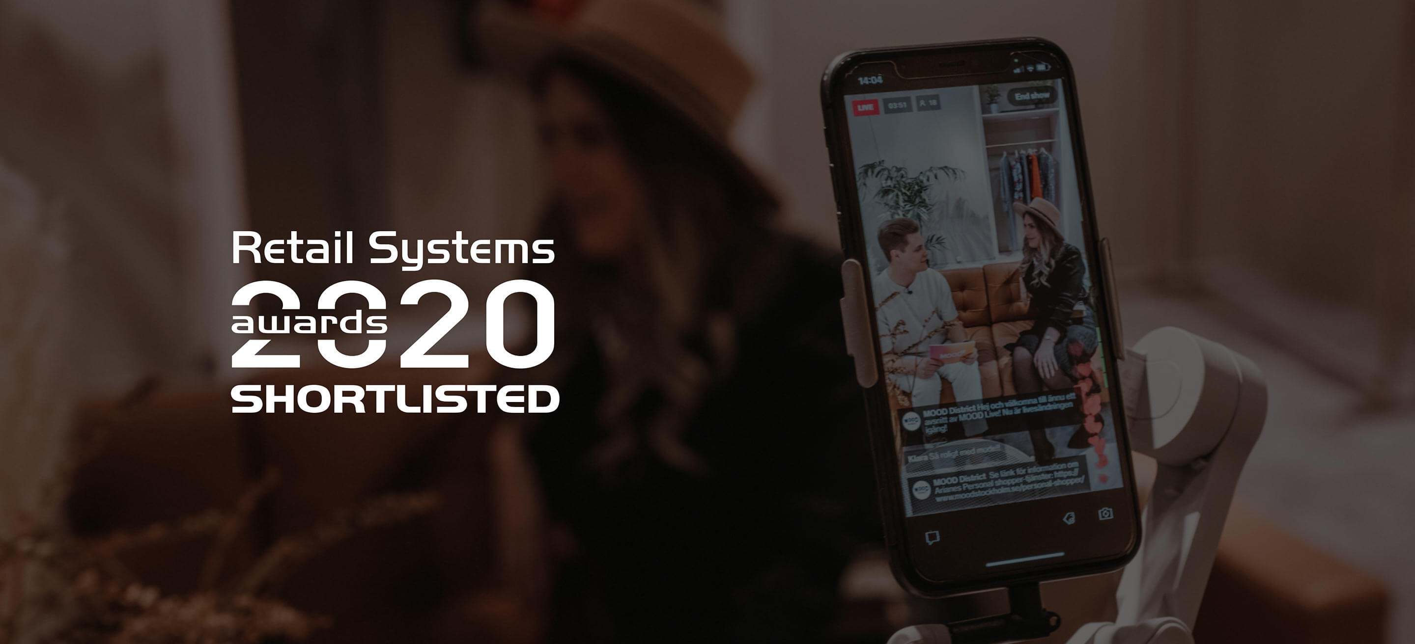 Bambuser shortlisted for 2021 “Most Disruptive Retail Technology” Retail Systems Award