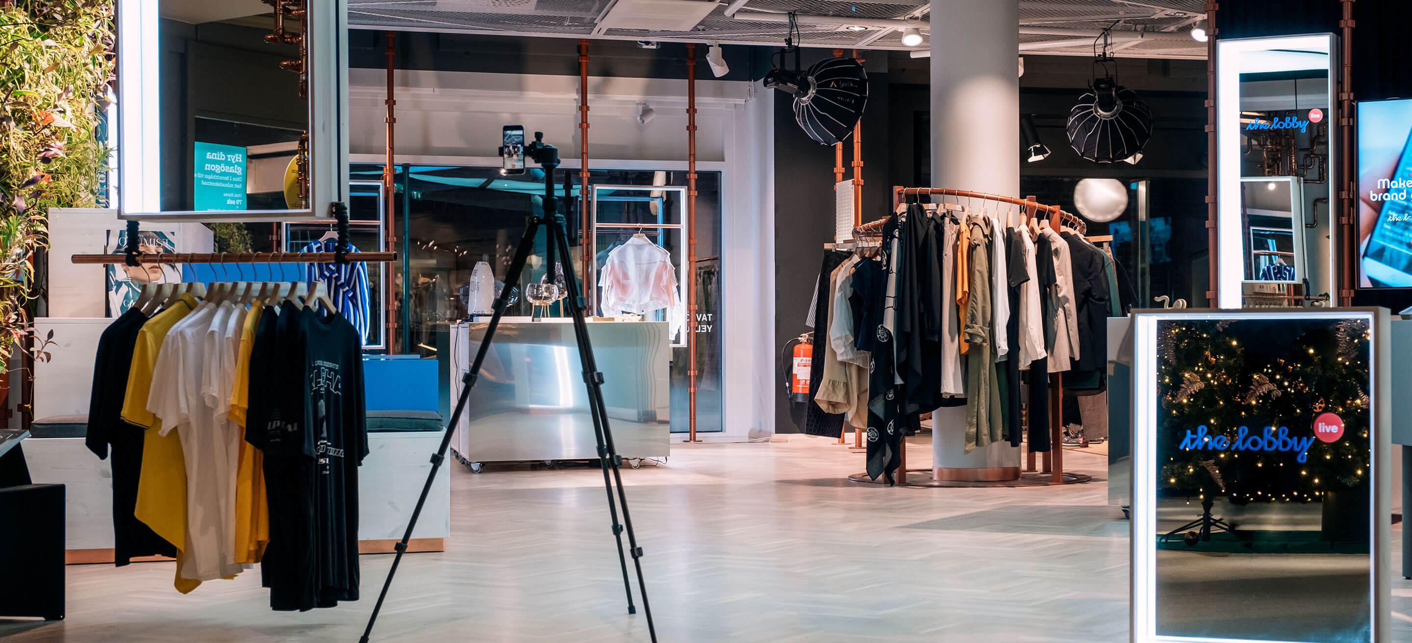 Premiere of The Lobby Live, the first studio of its kind in Europe