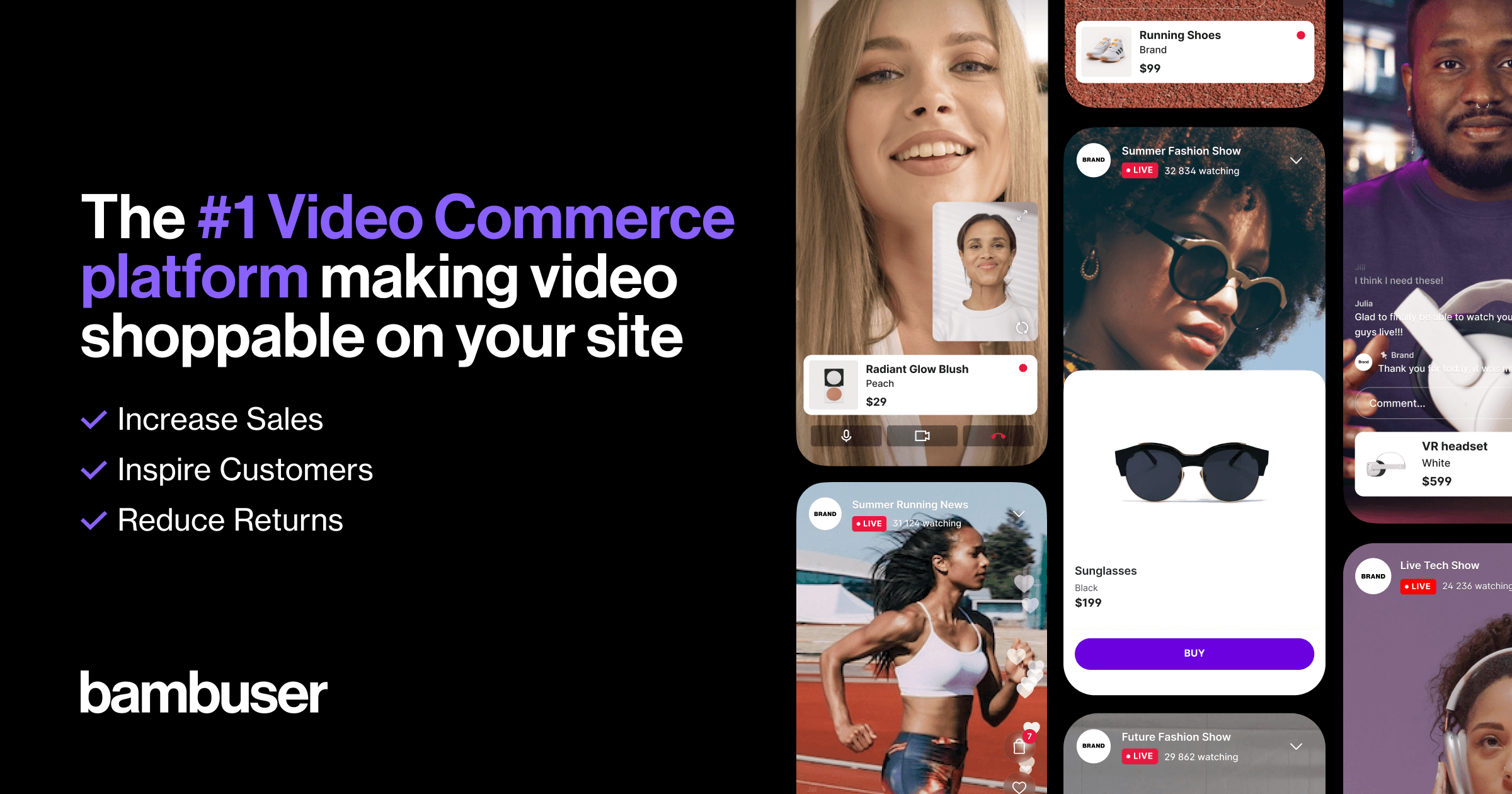 Simplify Technology with Video Commerce Industries Bambuser