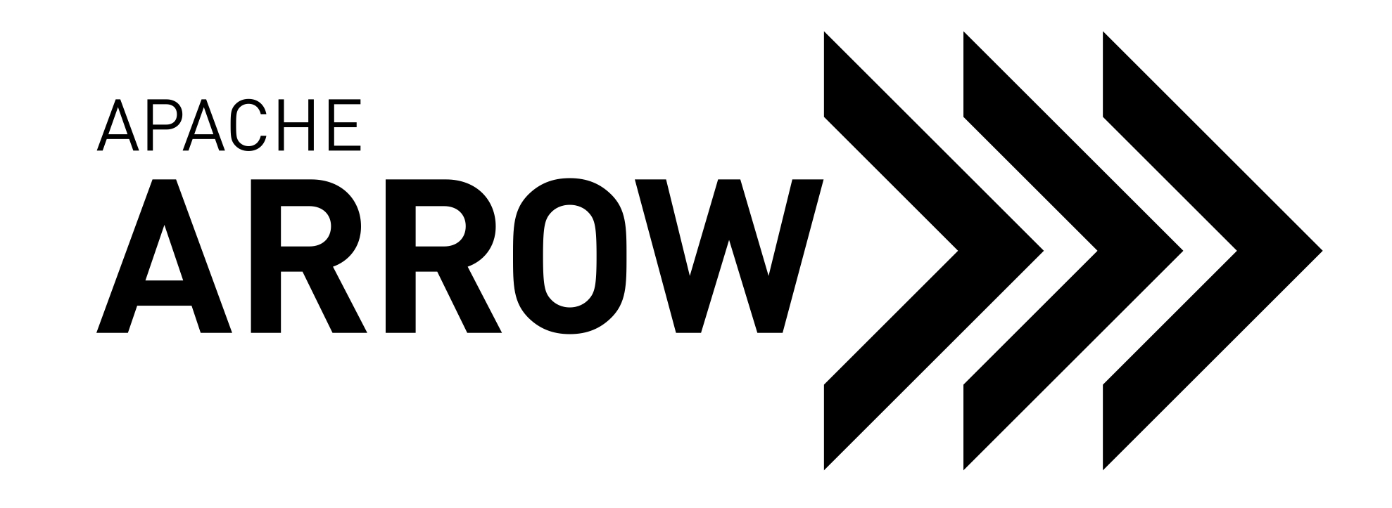 Image depicts the Apache Arrow logo. Apache Arrow is a platform that analyzes the memory in a server’s random access memory (RAM)