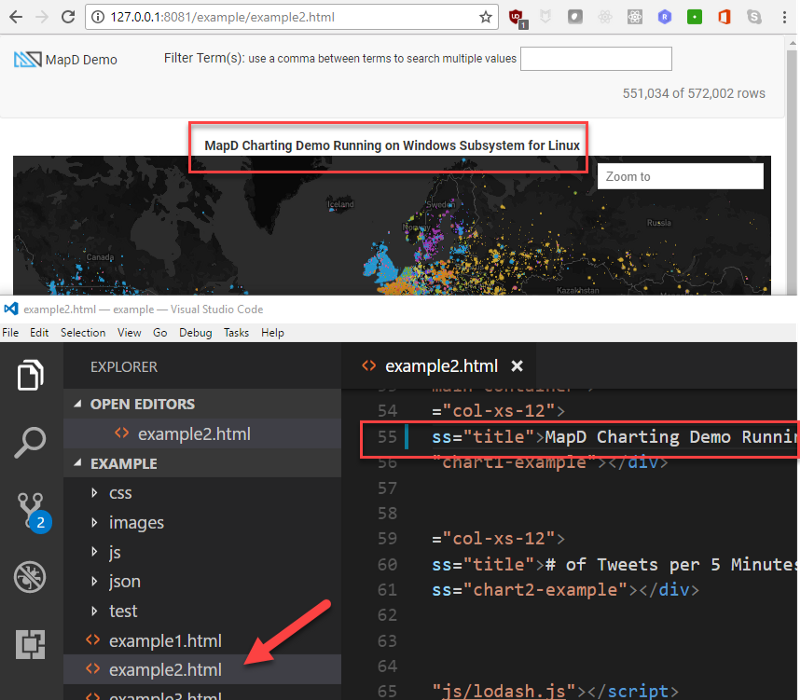 Editing with VS Code