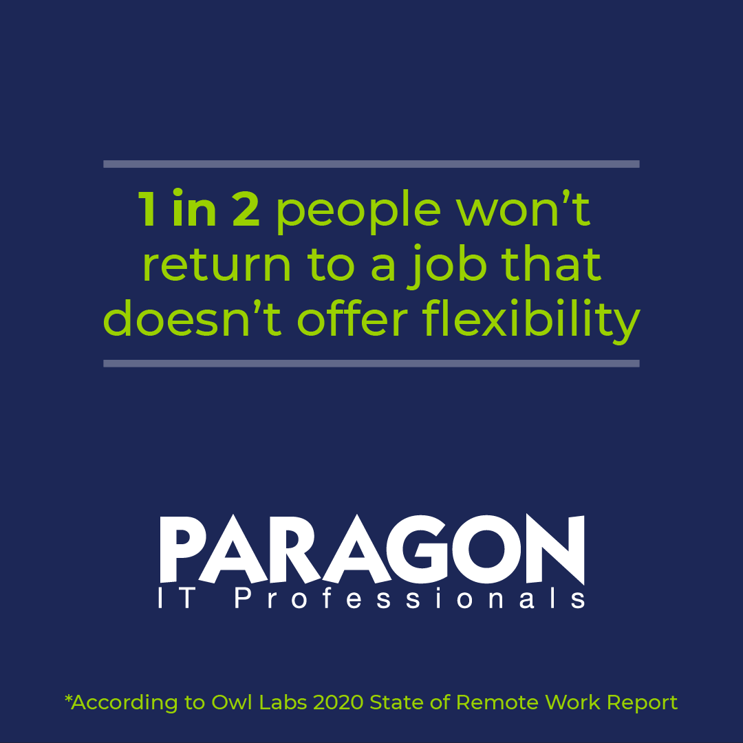 1 in 2 workers want flexibility