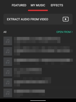 add background music using InShot-7-a