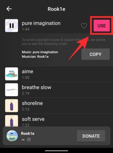add background music using InShot-10-a