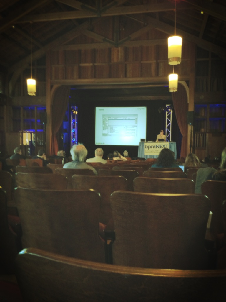 Church of BPM - plenty of space to spread out, despite the great attendance