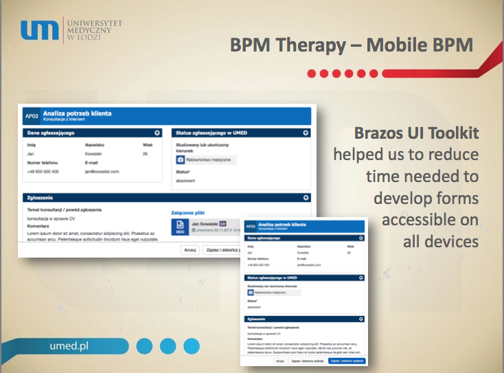 UMED screen capture with Brazos!