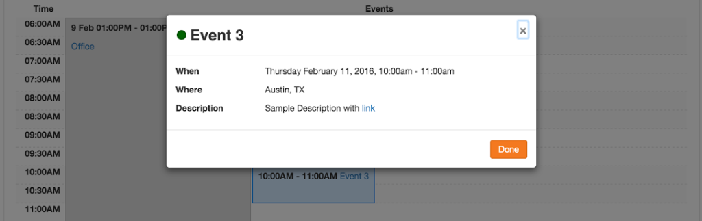 calendar event screenshot