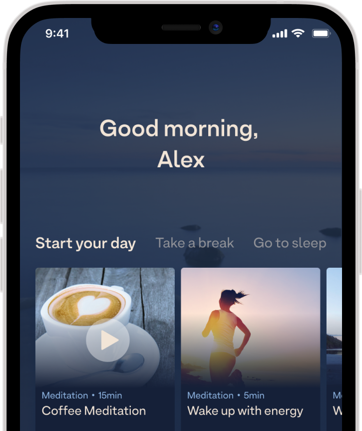 Breethe The meditation app that cares about you