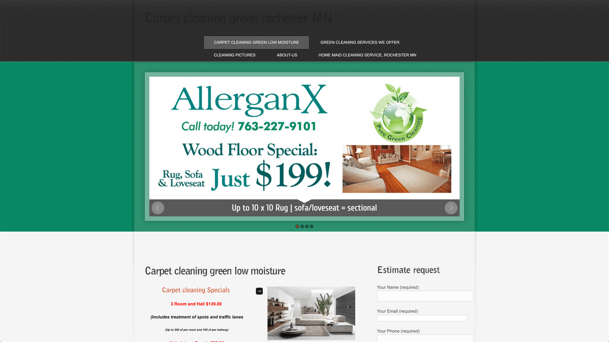 allergen x cleaning
