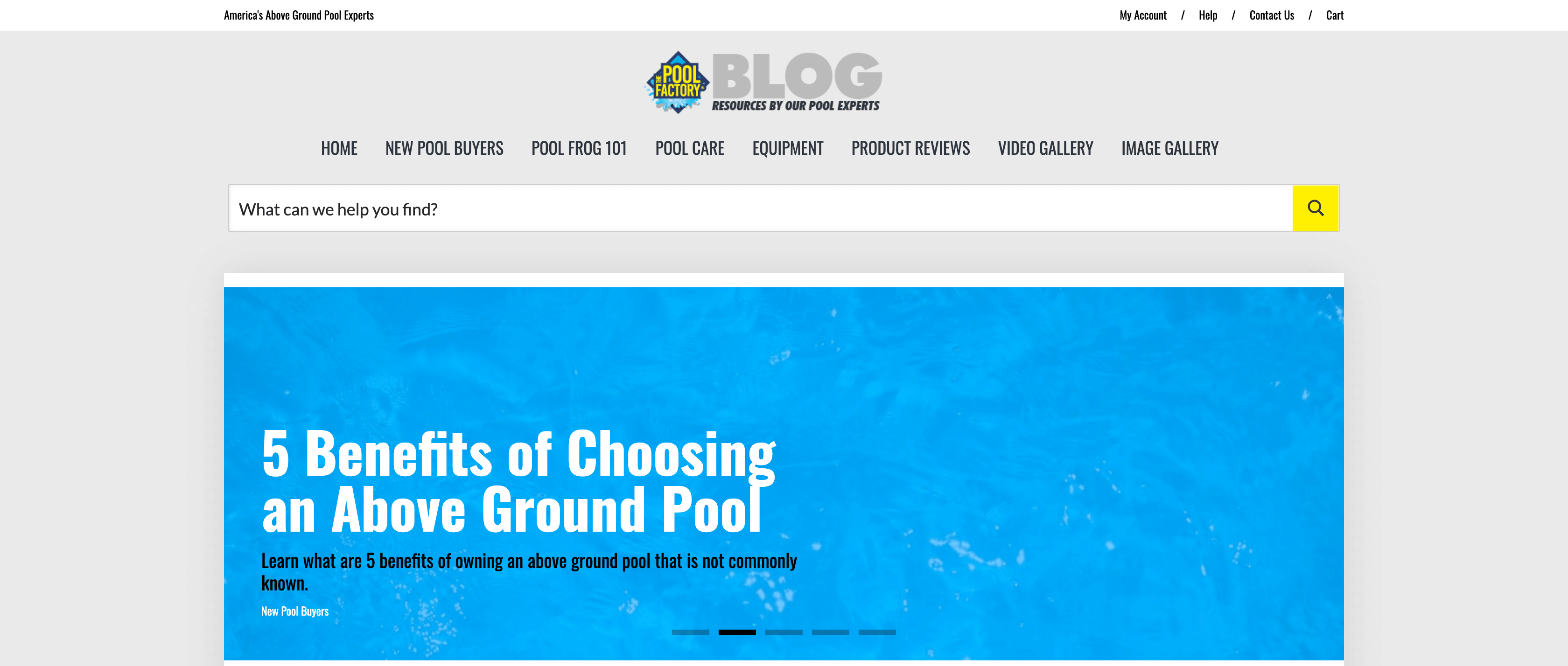 the pool factory blog
