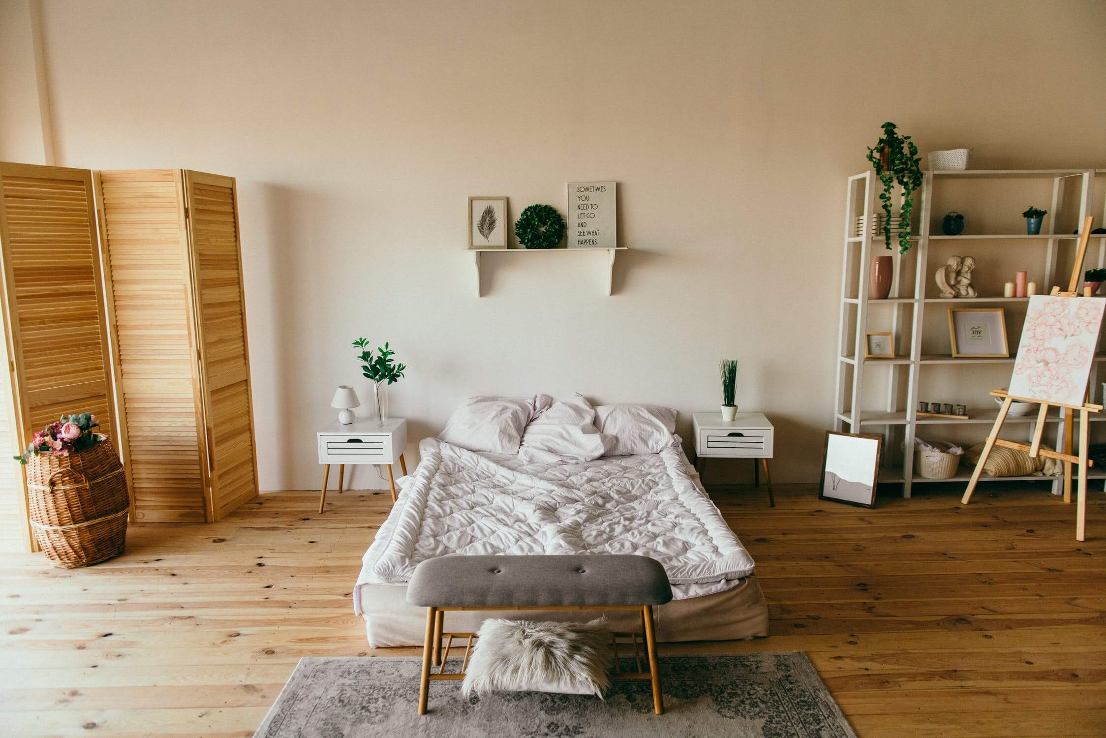 room with modern design