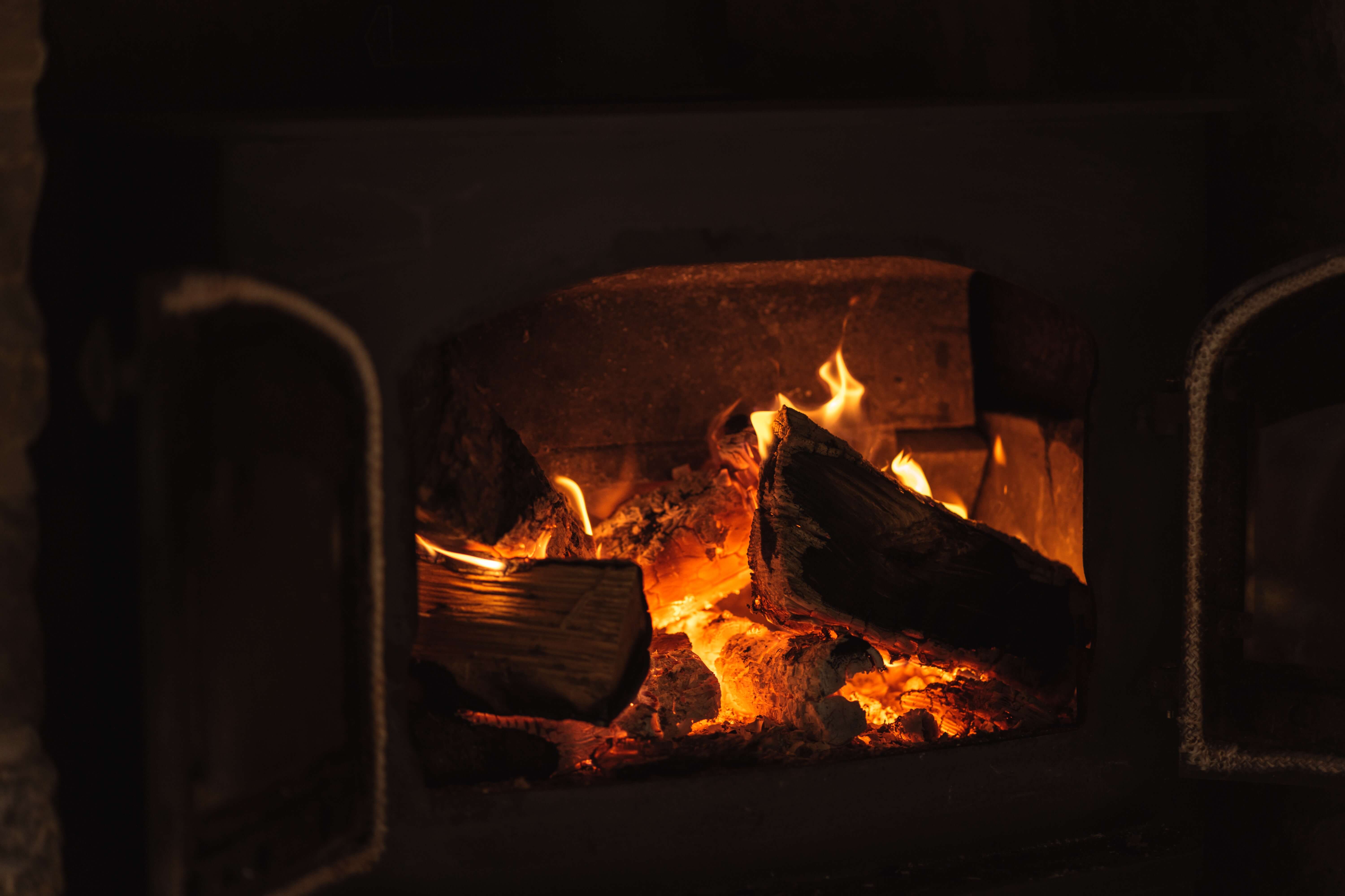 never vacuum fireplace ash