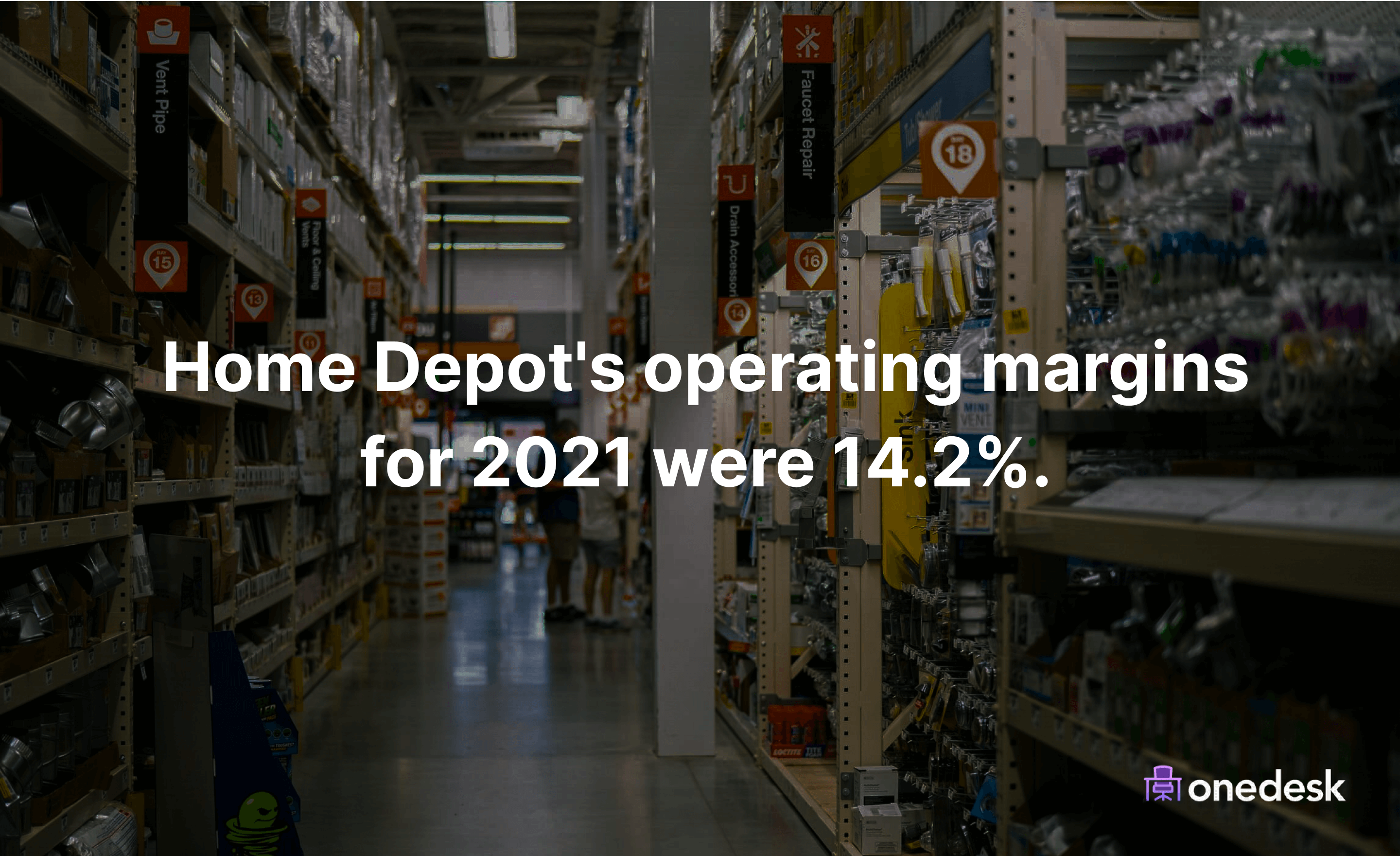 home depot operating margins