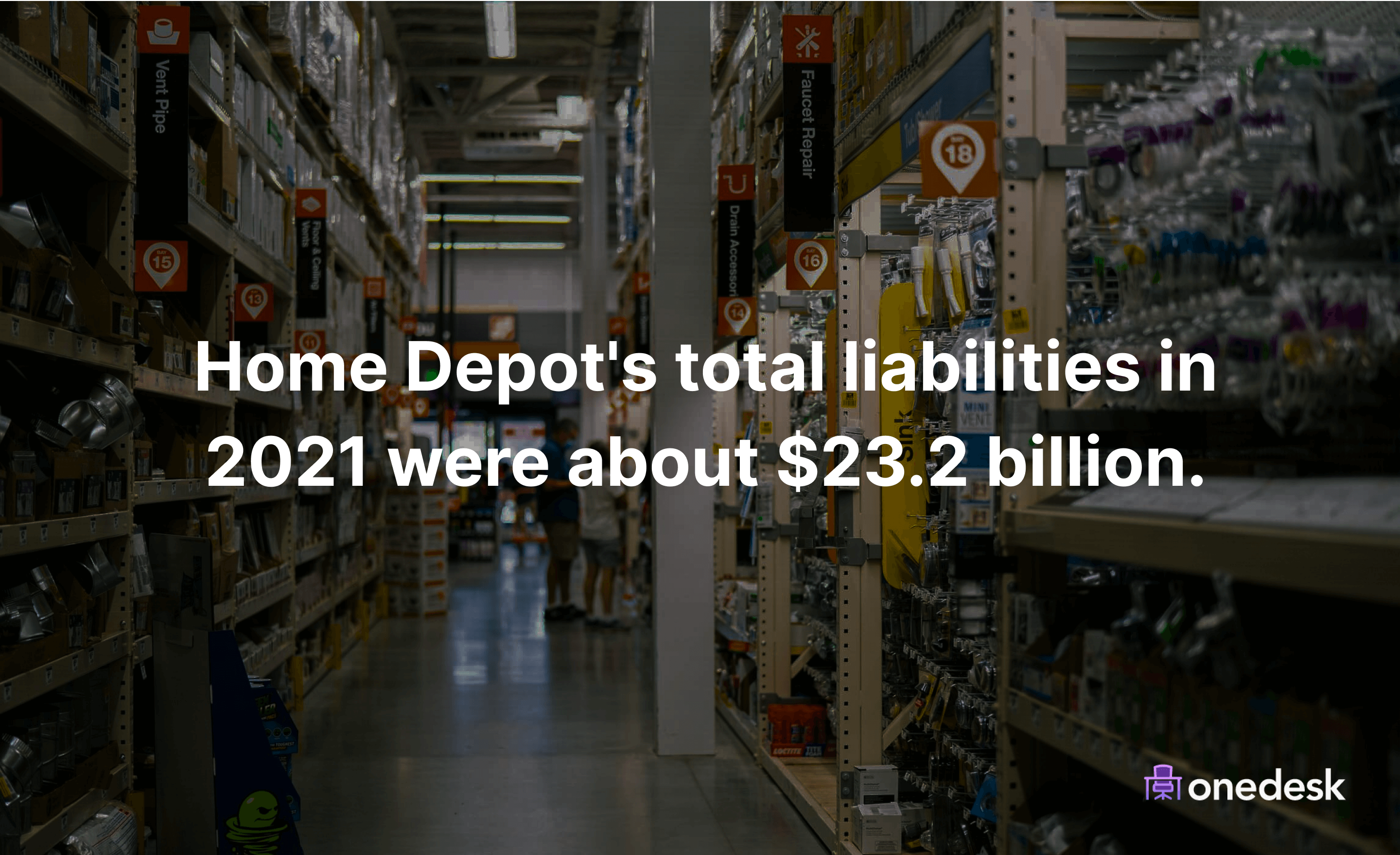 home depot total liabilities