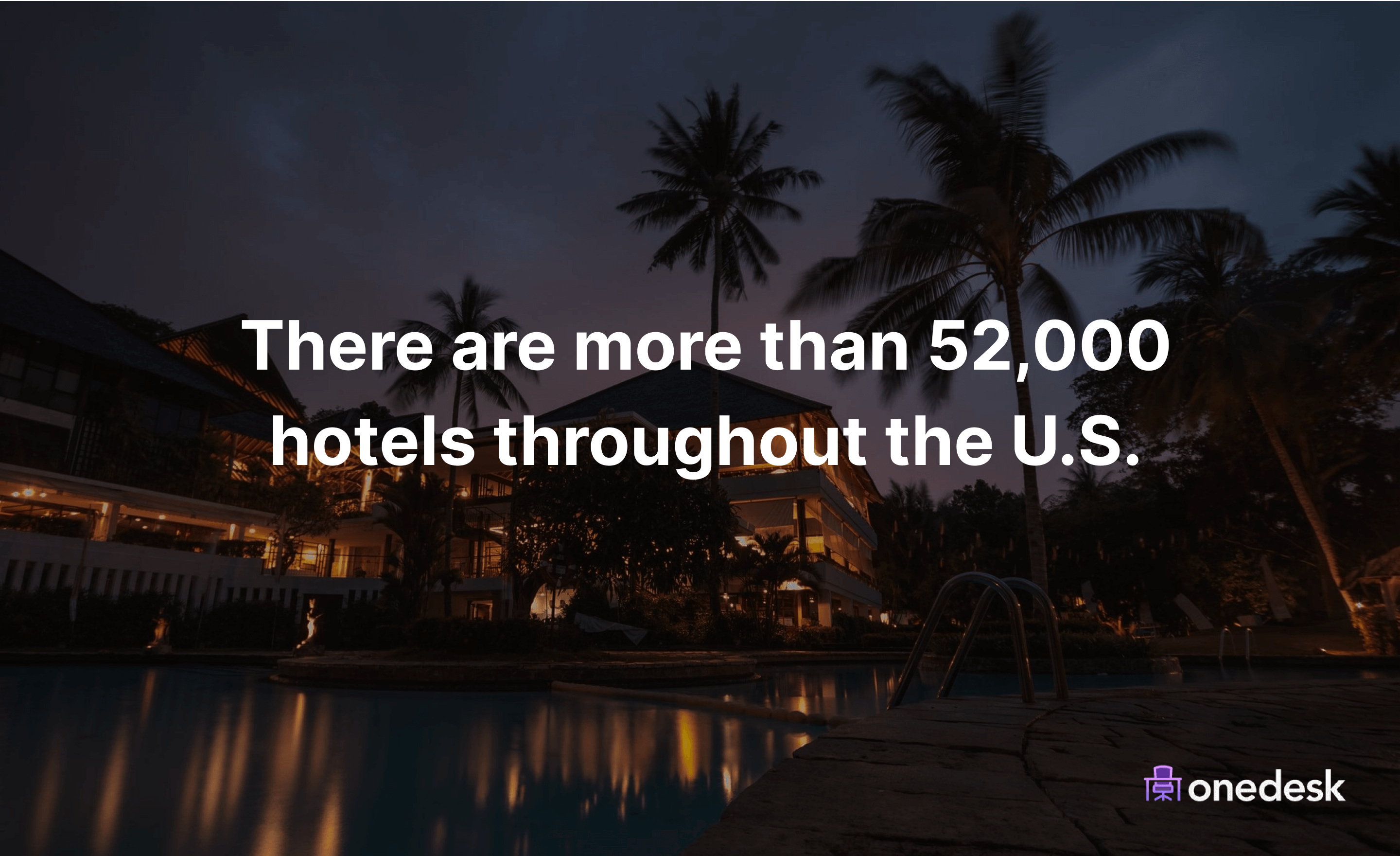 number of hotels in the usa