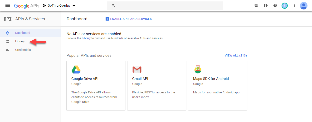 Create Google API Keys for your custom 360 Virtual Tours