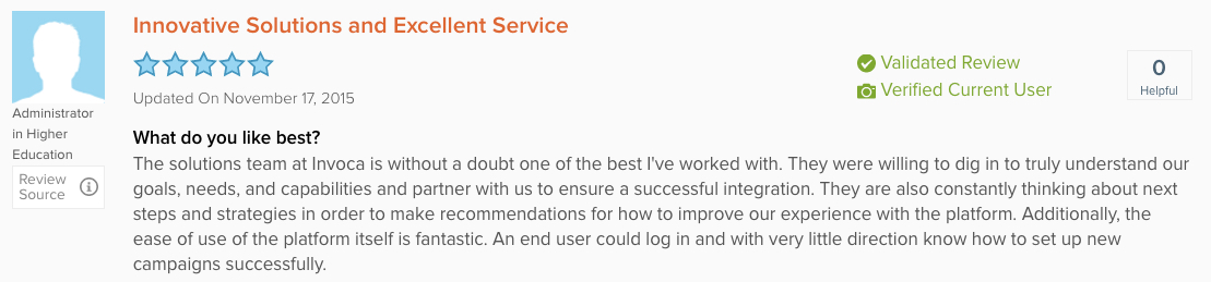 Excellent Service