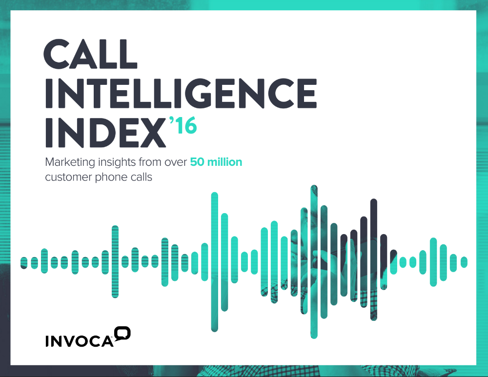 2016 Call Intelligence Index