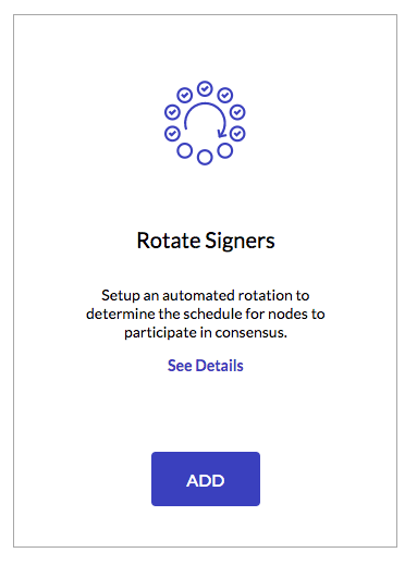 enable the Rotate Signers service instruction 2