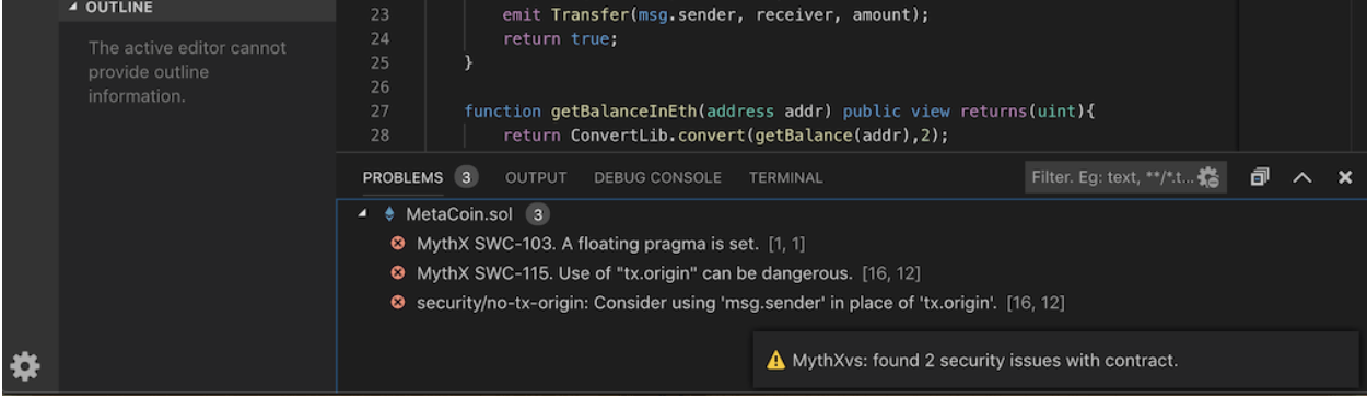 Build with MythX on Kaleido's Blockchain Platform