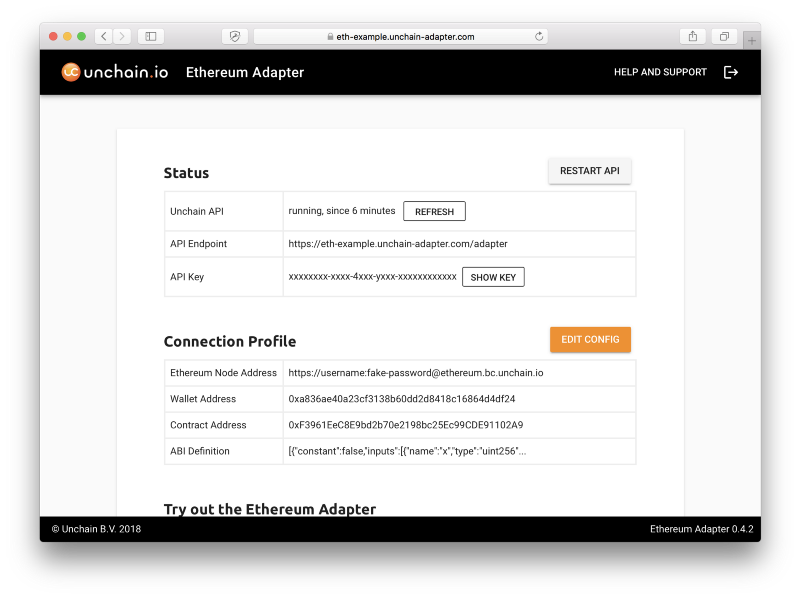 Ethereum Adapter