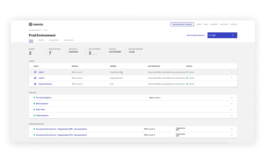 Blockchain File Sharing & Storage - Kaleido Document Exchange