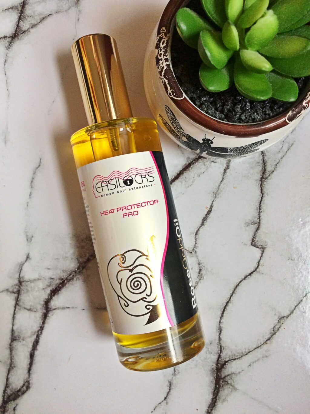 Easilocks Rose Gold Heat Protector Oil For the love of Keratin: The Best Hair Products of the Moment