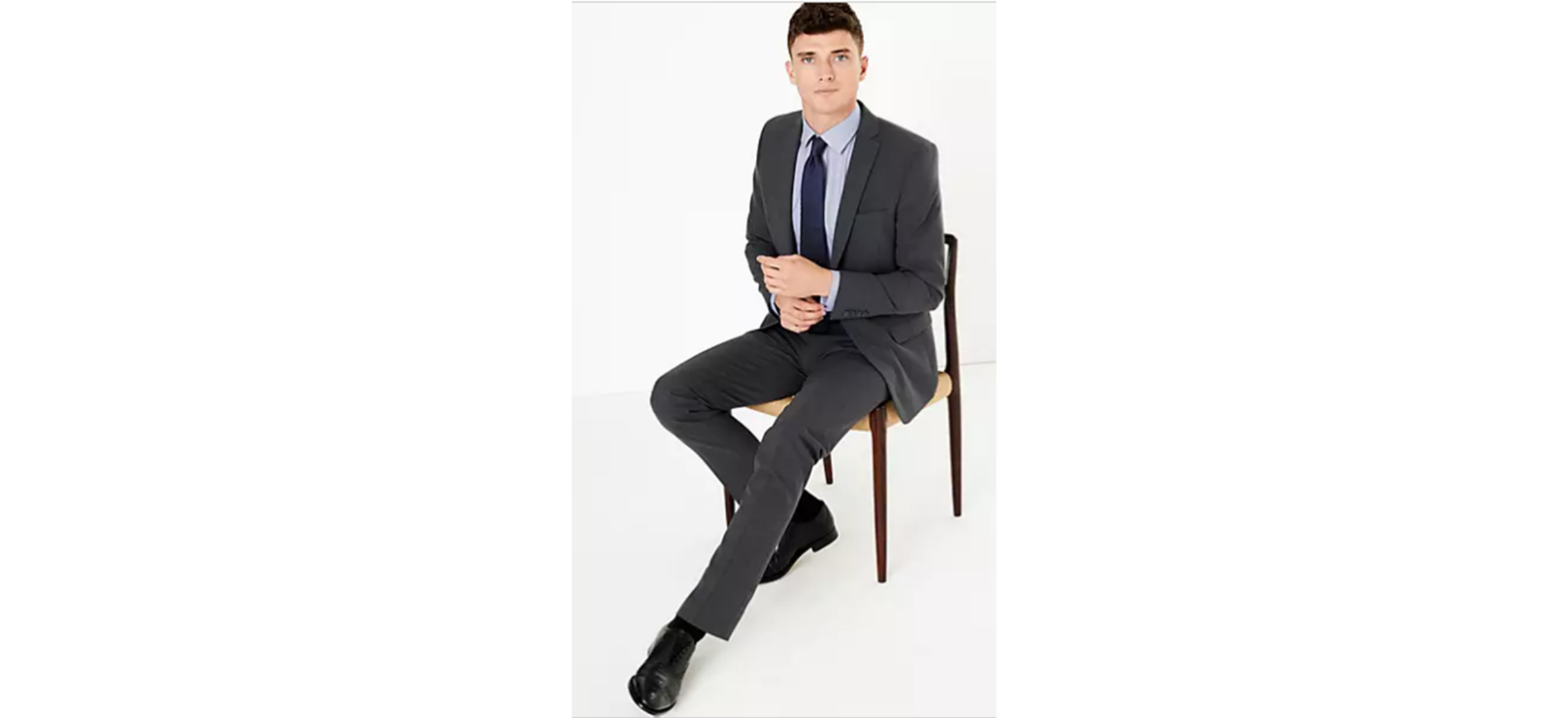 The Ultimate Charcoal Slim Fit Suit from M&S