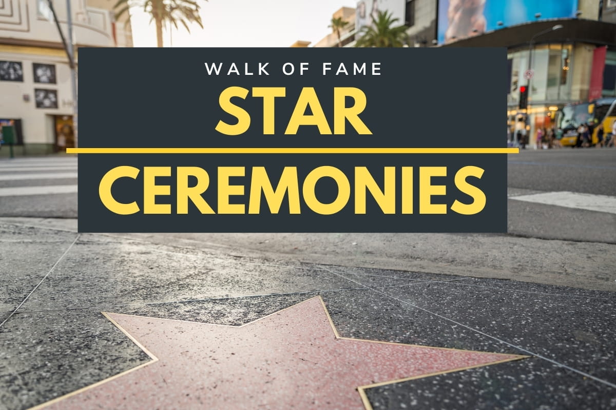 Jeff Zarrinnam Presents Walk Of Fame Star Ceremonies