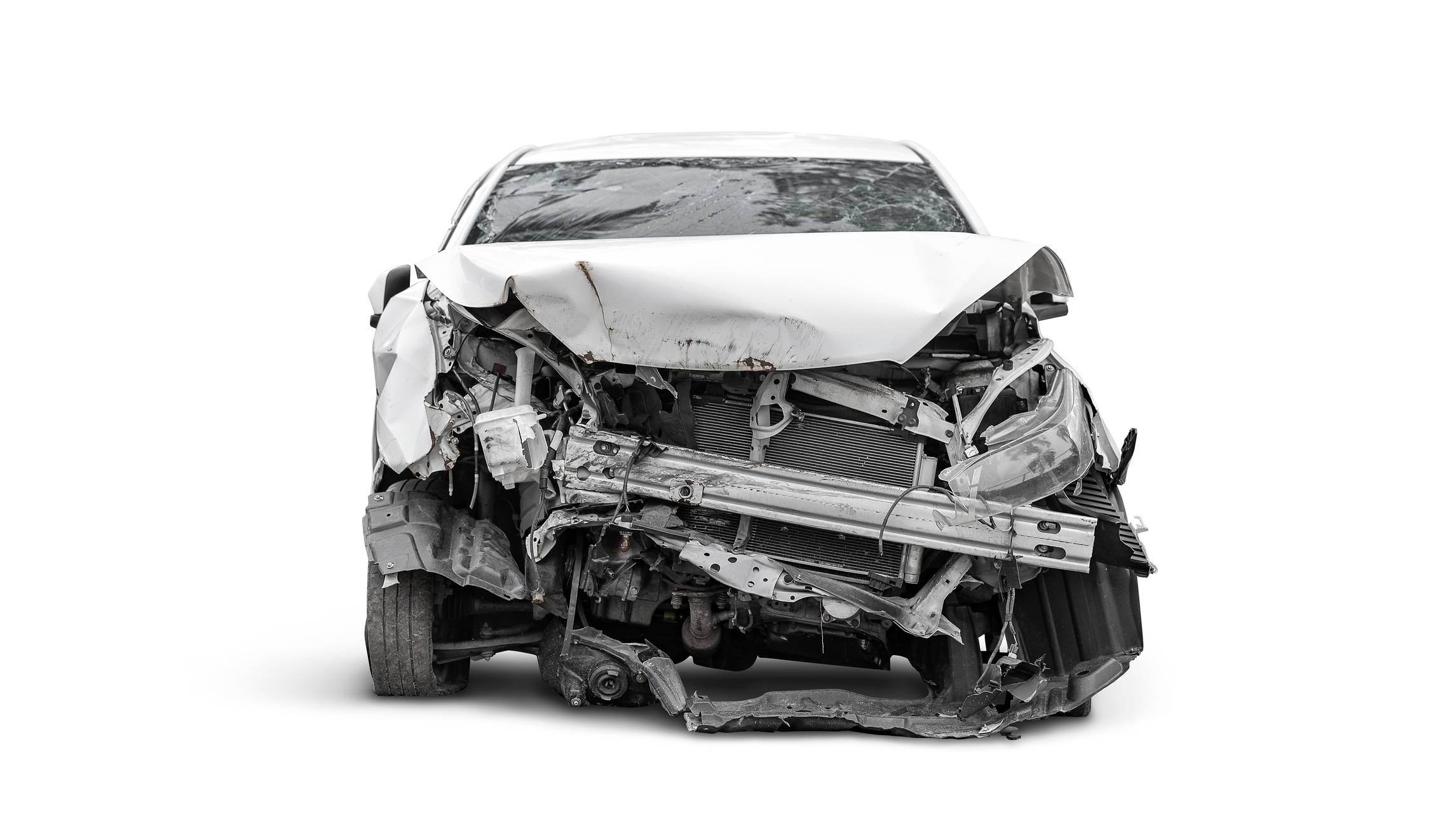 véhicule accidenté