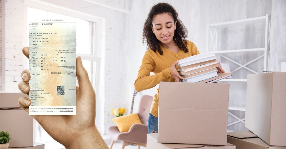 changement adresse certificat immatriculation