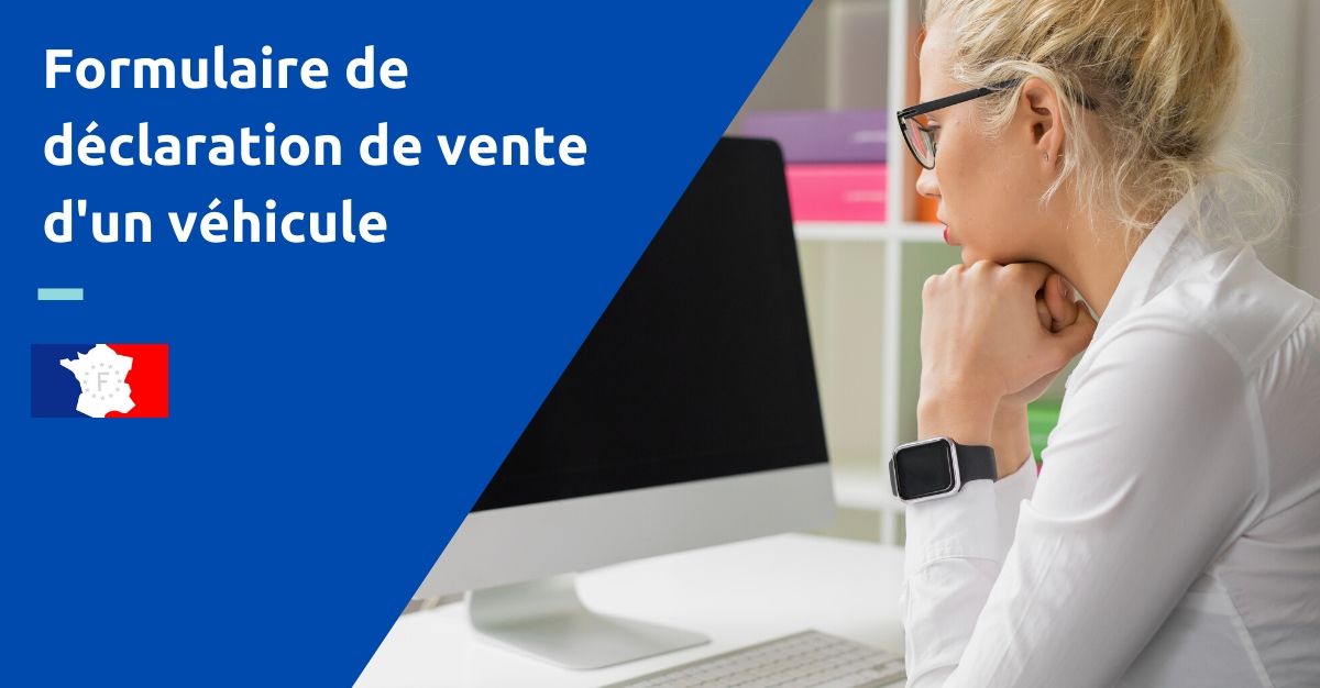 formulaire déclaration de vente voiture