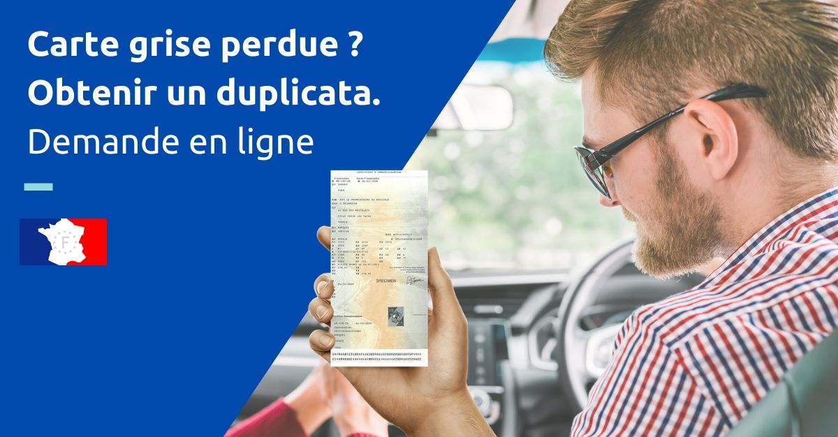 carte grise perdue