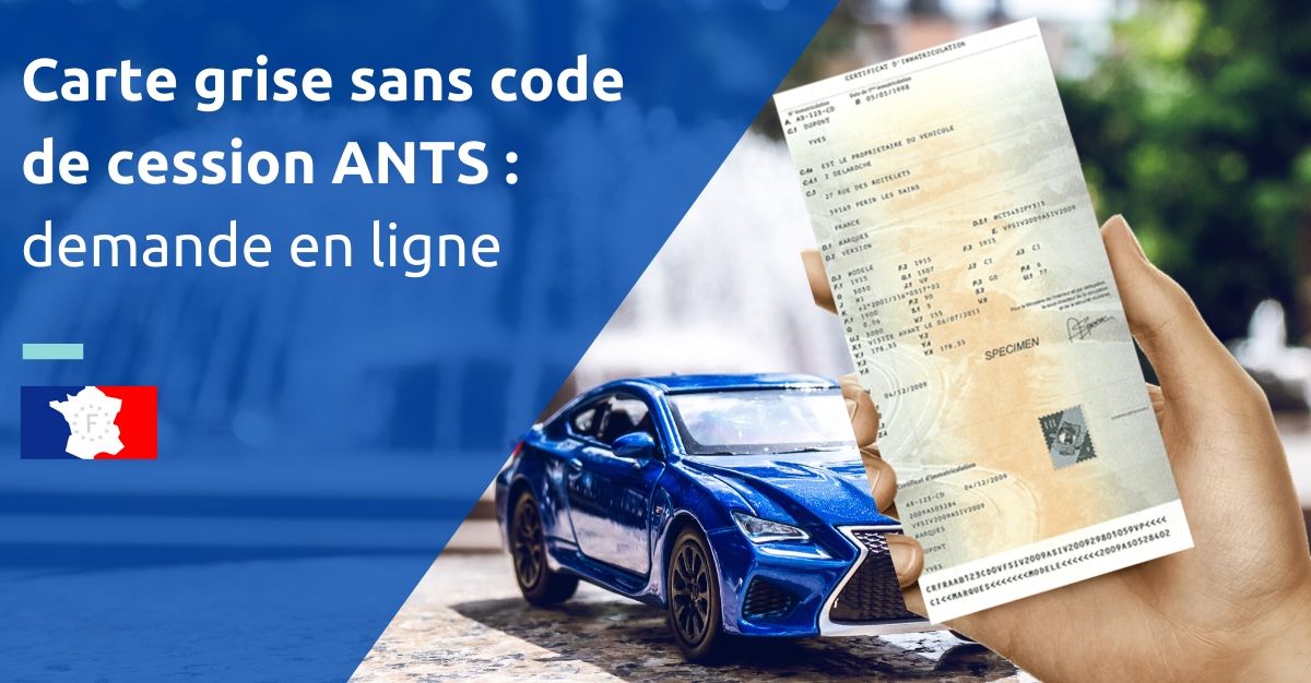 certificat d'immatriculation sans code de cession