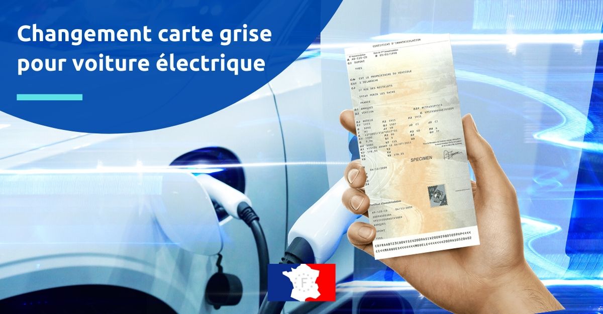 changement carte grise pour voiture électrique