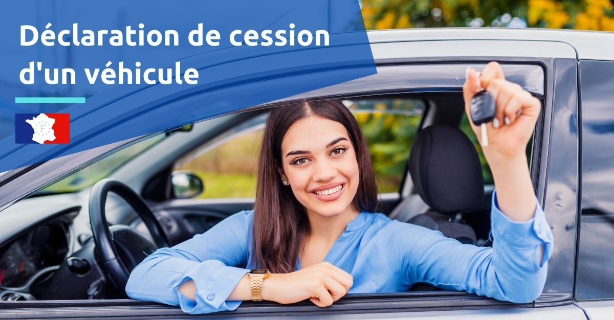 déclaration de cession d'un véhicule