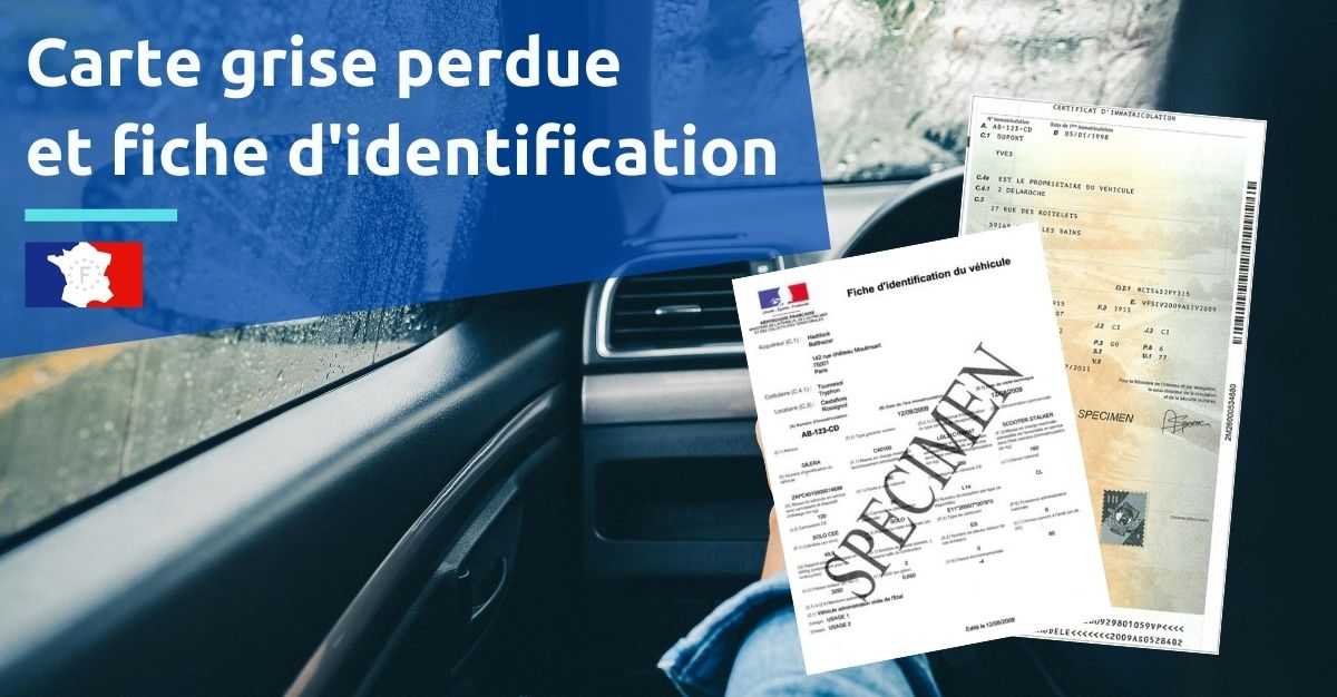 Comment Refaire Une Carte Grise Perdu