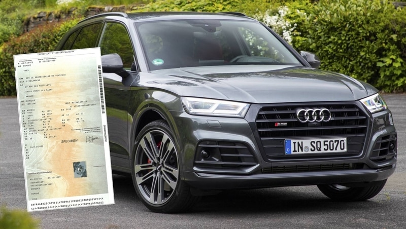 Prix Carte Grise Audi A3