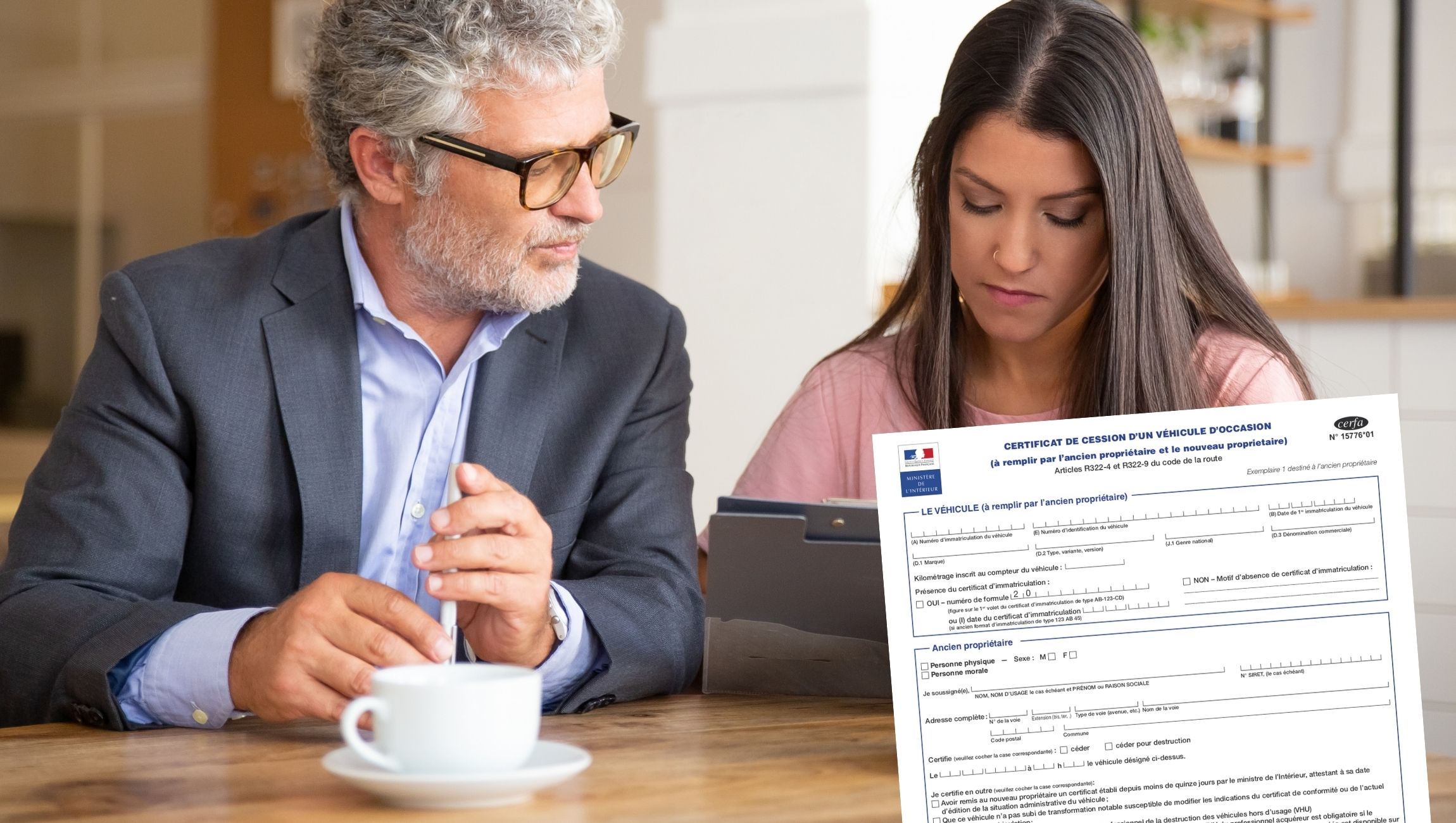 Certificat de cession avec ou sans kilométrage : que faire ?