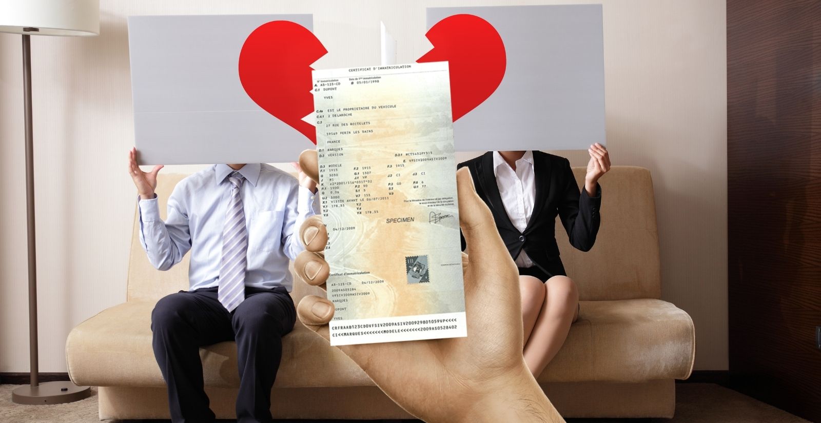 Changement carte grise en cas de divorce : comment procéder ?