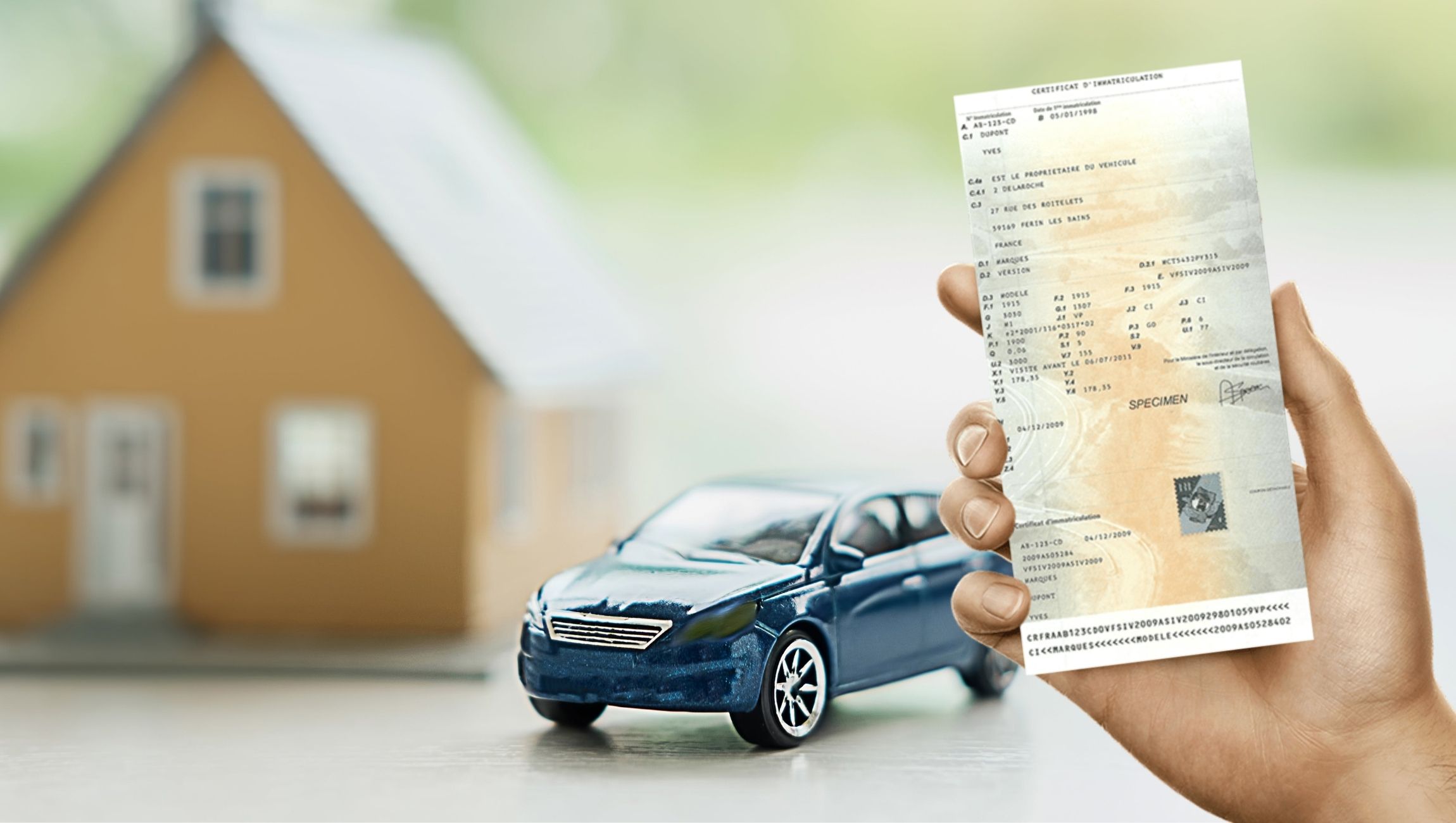 Changement d'adresse carte grise