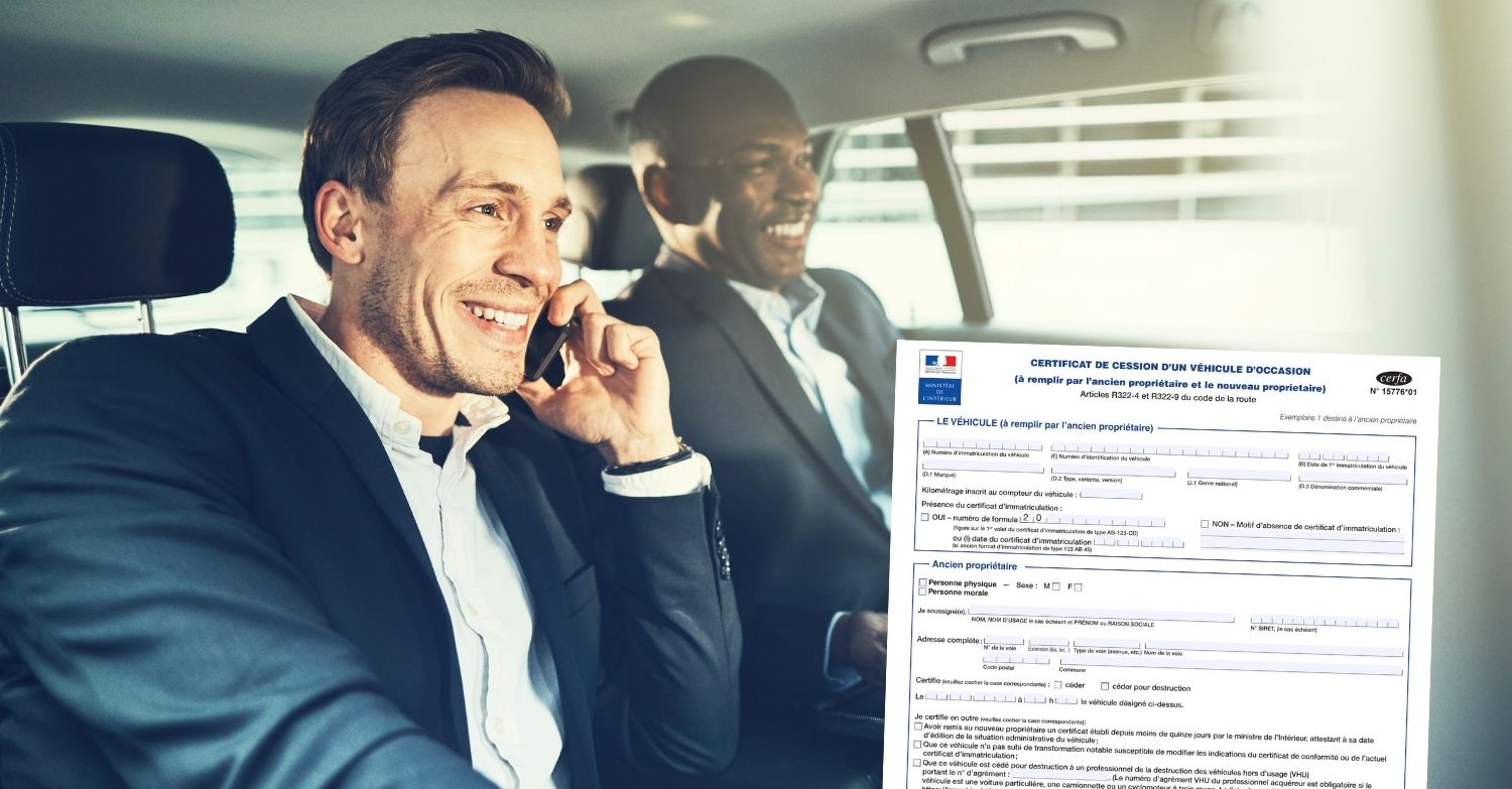 Certificat de cession 2 acheteurs