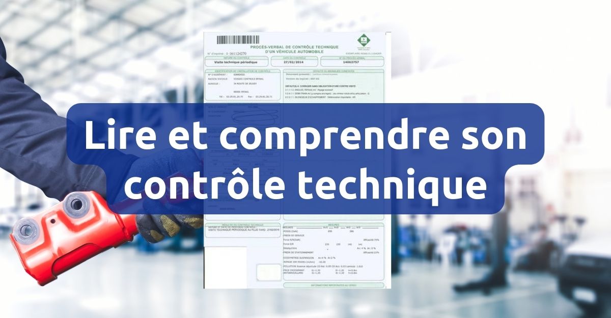 Lire et comprendre son contrôle technique