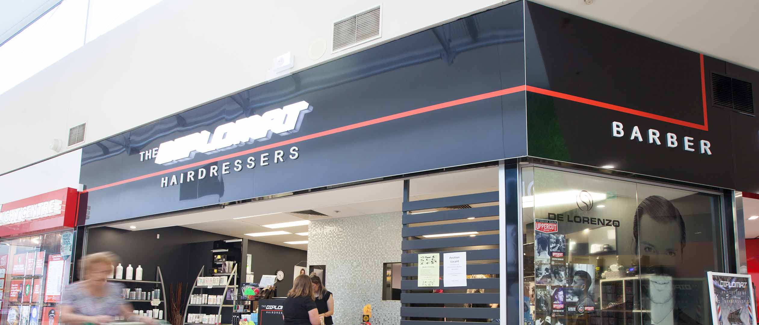 The Diplomat Hairdressers Birkdale Fair Shopping Centre