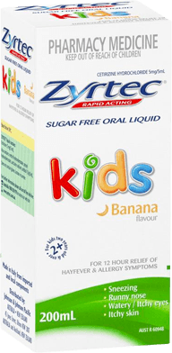 Zyrtec Sugar-Free Oral Liquid For Kids