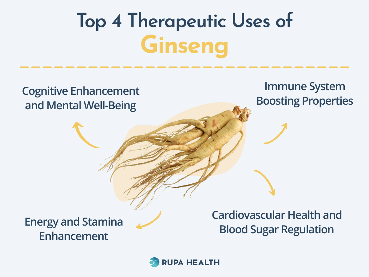 The Top 4 Therapeutic Uses of Ginseng to Boost Your Health