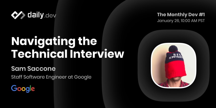 Poster of Navigating the Technical Interview