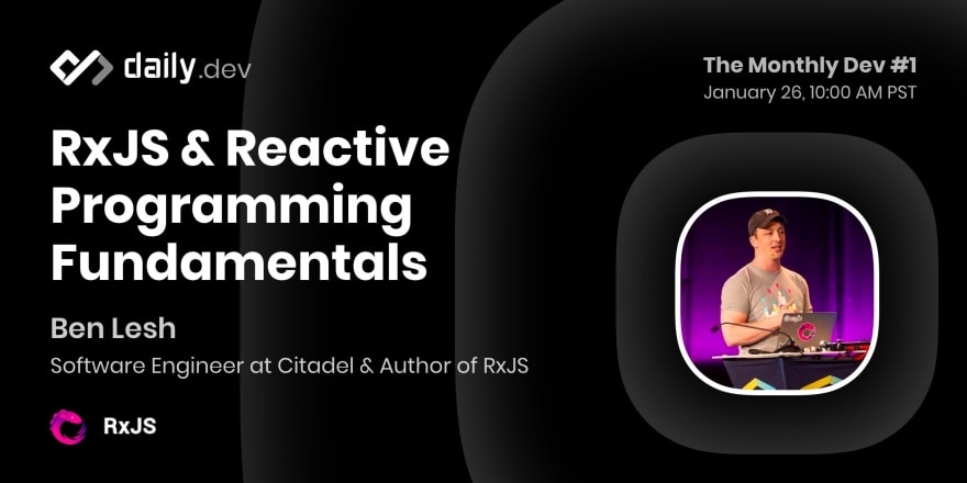 Poster of RxJS & Reactive Programming Fundamentals