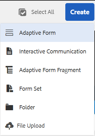 How to create an AEM adaptive form