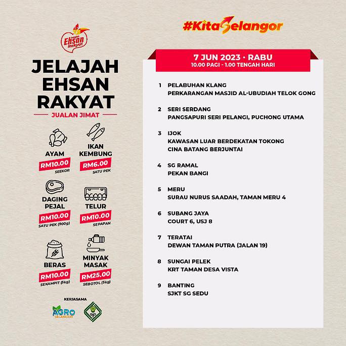 Jelajah Ehsan Rakyat - Rabu - Inisiatif